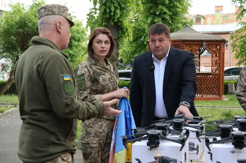 120-та бригада ТрО отримала дрони з Вінниччини на понад 3,7 млн грн
