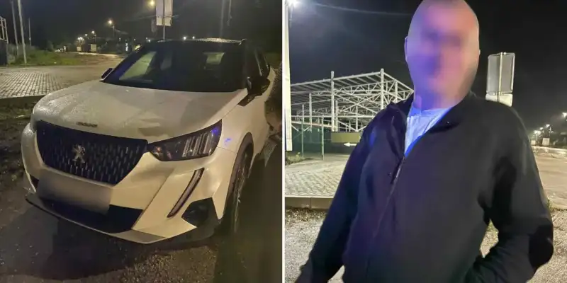 П’яний за кермом: у Вінниці зупинили 44-річного водія Peugeot